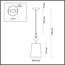 Odeon Light 5040/1A; 0046968 Подвес, изображение 4