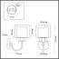 Odeon Light 5088/1W; 0048612 Бра, изображение 3
