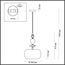 Odeon Light 4893/1A; 0044847 Подвес, изображение 5