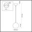 Odeon Light 6626/1L; 0046183 Подвесной светильник, изображение 5