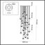 Odeon Light 5037/232L; 0047108 Люстра каскадная, изображение 3