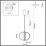 Odeon Light 5447/12L; 0048442 Подвесной, изображение 3