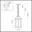 Odeon Light 4961/1; 0044598 Ландшафтный подвес, изображение 5