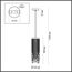 Odeon Light 5028/1; 0045190 Подвес, изображение 3