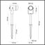 Odeon Light 6647/10GL3; 0047881 Уличный светильник, изображение 4