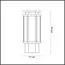Odeon Light 4048/1B; 0038842 Уличный светильник на столб, изображение 3