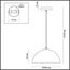 Odeon Light 3349/1; 0037093 Подвес, изображение 3