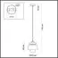 Odeon Light 4992/1A; 0045826 Подвес, изображение 5