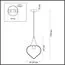 Odeon Light 4949/1; 0044882 Подвес, изображение 4