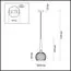 Odeon Light 4767/1; 0043261 Подвес, изображение 5