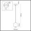 Odeon Light 5060/1CA; 0046995 Подвес, изображение 3