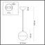 Odeon Light 4959/1; 0044899 Подвес, изображение 4