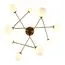 EVOLUCE SLE2211-302-09 Светильник потолочный Латунь/Белый G9 LED 9*5W, изображение 4