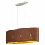 EVOLUCE SLE300583-03 Светильник подвесной Никель/Золотистый, Коричневый E27 3*40W, изображение 2