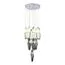 ST LUCE SL1242.103.16 Светильник подвесной ST-Luce Хром/Дымчатый, Молочный G9 16*5W 4000K, изображение 5