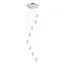 ST LUCE SL6114.103.08 Светильник подвесной ST-Luce Хром/Прозрачный LED 8*3W 3000K, изображение 2