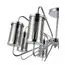 EVOLUCE SLE102302-08 Светильник потолочный Хром/Дымчатый E14 8*40W, изображение 2