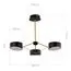 EVOLUCE SLE6005-402-03 Светильник потолочный Черный, Золотистый/Черный LED 3*10W, изображение 5