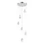ST LUCE SL6114.103.06 Светильник подвесной ST-Luce Хром/Прозрачный LED 6*3W 3000K, изображение 3