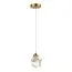 ST LUCE SL6114.203.01 Подвес ST-Luce Золотистый/Прозрачный LED 1*3W 3000K, изображение 2