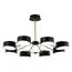 EVOLUCE SLE6005-402-08 Светильник потолочный Черный, Золотистый/Черный LED 8*10W, изображение 2