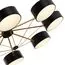 EVOLUCE SLE6005-402-08 Светильник потолочный Черный, Золотистый/Черный LED 8*10W, изображение 6