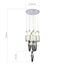 ST LUCE SL1242.103.16 Светильник подвесной ST-Luce Хром/Дымчатый, Молочный G9 16*5W 4000K, изображение 3