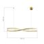 ST LUCE SL6205.313.01 Светильник подвесной ST-Luce Латунь/Прозрачный LED 1*21W 4000K, изображение 3