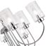 EVOLUCE SLE1127-103-08 Светильник подвесной Хром/Прозрачный E14 8*40W, изображение 3