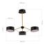 EVOLUCE SLE6005-402-03 Светильник потолочный Черный, Золотистый/Черный LED 3*10W, изображение 5