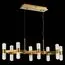 ST LUCE SL6007.203.16 Люстра подвесная ST-Luce Латунь/Прозрачный LED 16*40W 4000K, изображение 3