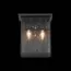 ST LUCE SL079.401.02 Светильник уличный настенный ST-Luce Темный кофе/Прозрачное кракелированное стекло E14, изображение 2