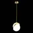ST LUCE SL1164.303.01 Светильник подвесной ST-Luce Латунь/Белый E27 1*60W, изображение 3
