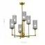 ST LUCE SL1240.303.06 Люстра подвесная ST-Luce Латунь/Дымчатый E27 6*60W, изображение 3