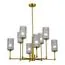 ST LUCE SL1240.303.08 Люстра подвесная ST-Luce Латунь/Дымчатый E27 8*60W, изображение 5