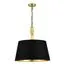 ST LUCE SL1759.303.03 Светильник подвесной ST-Luce Латунь/Черный E27 3*40W, изображение 3