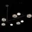 ST LUCE SL6005.403.08 Светильник подвесной ST-Luce Черный/Дымчатый, Прозрачный LED 8*3W 3000K, изображение 3