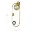 ST LUCE SL1515.301.02 Светильник настенный ST-Luce Латунь/Янтарный,Дымчатый G9 2*5W 4000K, изображение 2