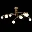 ST LUCE SL1208.302.09 Светильник потолочный ST-Luce Золотистый/Белый G9 9*5W, изображение 2