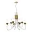 ST LUCE SL1241.203.08 Люстра подвесная ST-Luce Золотистый/Белый E14 8*40W, изображение 5