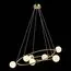 ST LUCE SL1508.203.07 Люстра подвесная ST-Luce Золотистый/Белый G9 7*5W, изображение 3
