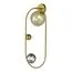 ST LUCE SL1515.301.02 Светильник настенный ST-Luce Латунь/Янтарный,Дымчатый G9 2*5W 4000K, изображение 3