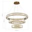 ST LUCE SL1622.303.03 Люстра подвесная ST-Luce Латунь/Прозрачный LED 1*122W 4000K, изображение 7