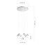 ST LUCE SL6017.101.07 Светильник подвесной ST-Luce Хром/Прозрачный с пузырьками воздуха LED 7*3W 3000K, изображение 5
