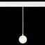 ST LUCE ST358.533.07 Магнитный трековый светильник подвесной Белый LED 1*7W 3000K 520Lm Ra>80 120° IP20 D90x, изображение 3