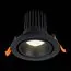 ST LUCE ST705.448.10 Светильник встраиваемый. Черный LED 1*10W 4000K 750Lm Ra>90 38° IP20 D102xH85 170-240V, изображение 6