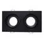 ST LUCE ST255.428.02 Светильник встраиваемый. Черный GU10 2*50W  IP65 L180xW90xH40 220V Без ламп, изображение 3