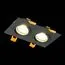 ST LUCE ST251.408.02 Светильник встраиваемый. Черный GU10 2*50W  IP20 L170xW92xH27 220V Без ламп, изображение 3