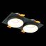 ST LUCE ST206.428.02 Светильник встраиваемый. Черный GU10 2*50W  IP20 L175xW92xH38 220V Без ламп, изображение 3