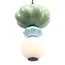 ST LUCE SL6134.403.01 Светильник подвесной ST-Luce черный/зелёный, синий, опаловый LED 1*8W 3000K, изображение 3